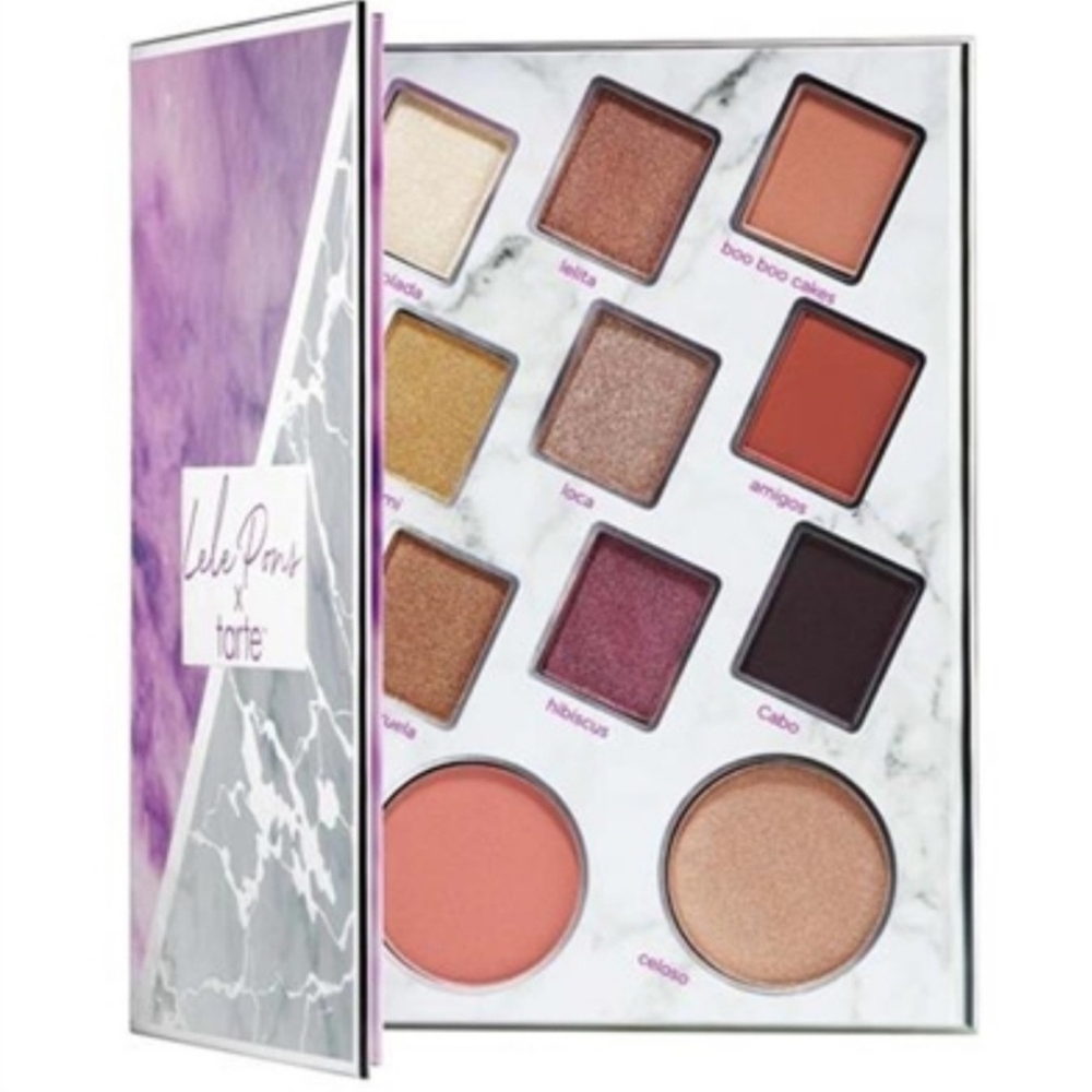 Tarte X Lele Pons Eye And Cheek Palette with Gorgeous Shades